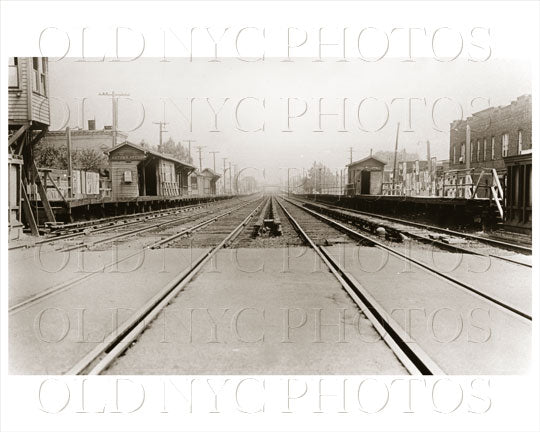 Autumn Ave Station East New York LIRR 1918 Old Vintage Photos and Images