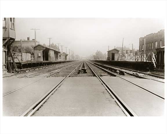 Autumn Avenue Station - East New York LIRR 1918 - Brooklyn, NY Old Vintage Photos and Images