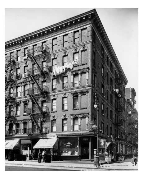Avenue B & East 14th Street - Alphabet City - Manhattan - New York, NY 1918 C Old Vintage Photos and Images