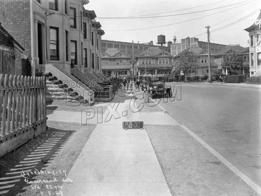 Avenue C looking west from McDonald Avenue to Dahill Road, 1929 Old Vintage Photos and Images