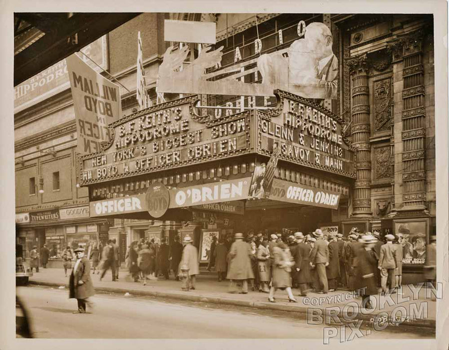 B. F. Keith's Hippodrome Theater, 1930s Old Vintage Photos and Images