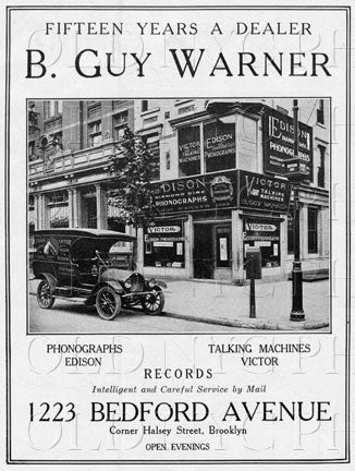 B. Guy Warner Store 1223 Bedford Ave Old Vintage Photos and Images