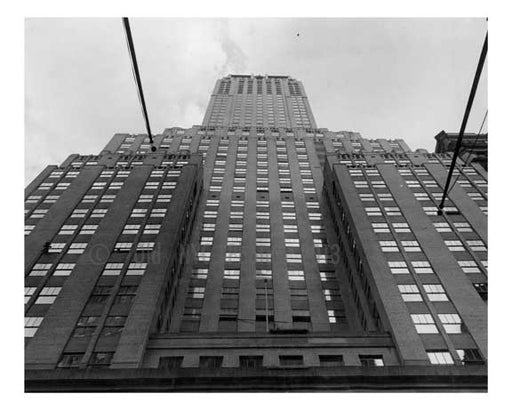 Bank of Manhattan Building 1930 Civic Center - Downtown Manhattan - NYC Old Vintage Photos and Images