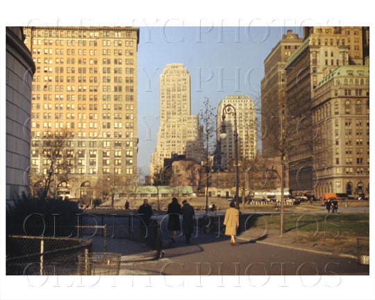 Vintage Images of Battery Park, New York