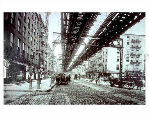 Baxter Street NYNY Old Vintage Photos and Images