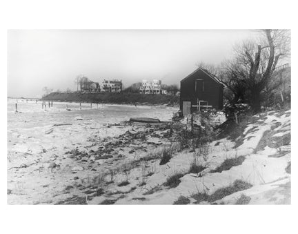 Bay Ridge Shore in Winter Brooklyn NY Old Vintage Photos and Images