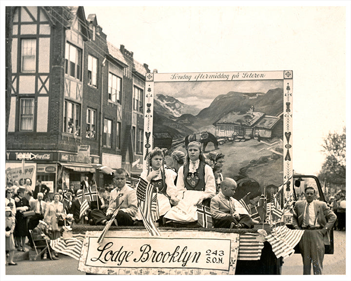 Norwegian Day Parade, Bay Ridge Brooklyn - 1950