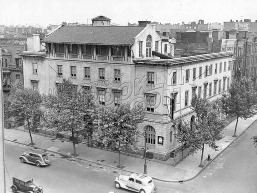 Bedford Avenue at Keap Street, former YWCA became YMHA, 1937 Old Vintage Photos and Images