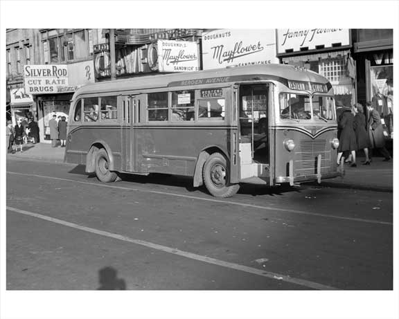 Bergen Ave Jersey City, NJ 1948 Old Vintage Photos and Images