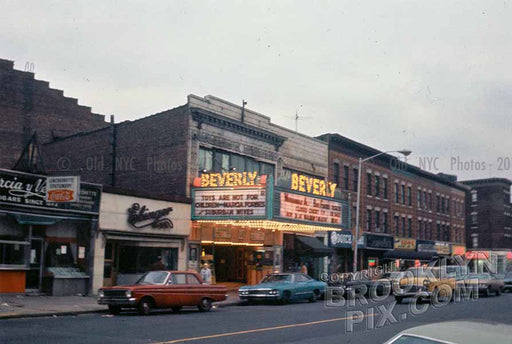 Beverly Theater, Church Avenue east of McDonald Avenue, Kensington, c.1970 Old Vintage Photos and Images