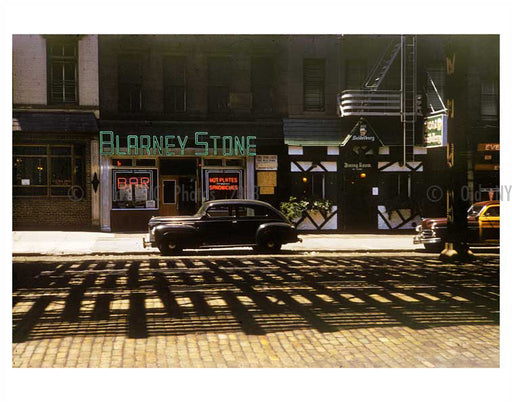 Blarney Stone Pub- 8th Avenue - Chelsea - Manhattan Old Vintage Photos and Images