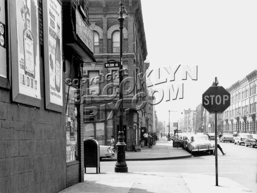 Bleecker Street looking south to Wilson Avenue, 1960 Old Vintage Photos and Images