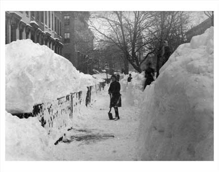 Blizzard of 1888 Fort Greene Brooklyn NY Old Vintage Photos and Images
