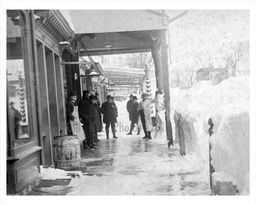 Blizzard of 1888 Hempstead Long Island NY Old Vintage Photos and Images