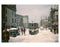 Blizzard with Trolleys 4 - Crown Heights Brooklyn NY Old Vintage Photos and Images