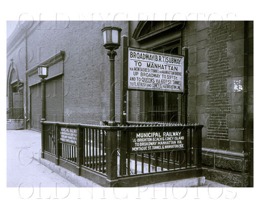 BMT Atlantic Ave entrance 1920s Old Vintage Photos and Images