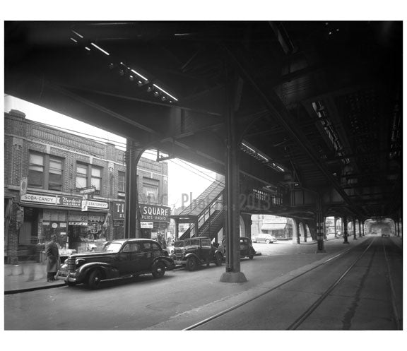 BMT elevated train lines Old Vintage Photos and Images