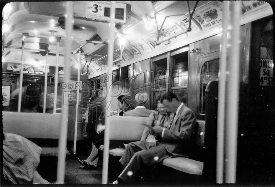 BMT "Standard" car waits its time at Union Square on the BMT Broadway Line, c.1960 Old Vintage Photos and Images