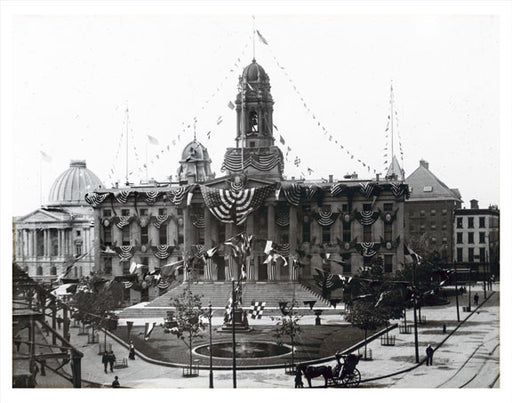 Borough Hall Old Vintage Photos and Images