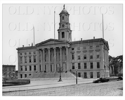 Borough Hall Brooklyn 1886 Old Vintage Photos and Images