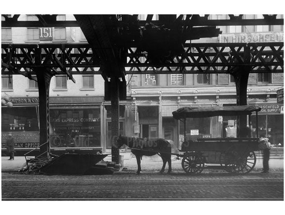 Bowery - at Broome Street & Grand Street 1915 Old Vintage Photos and Images