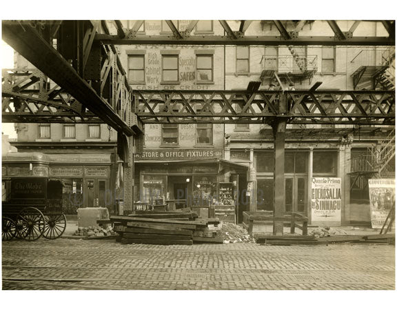 Bowery - between Delancey & Broome Street 1915 Old Vintage Photos and Images