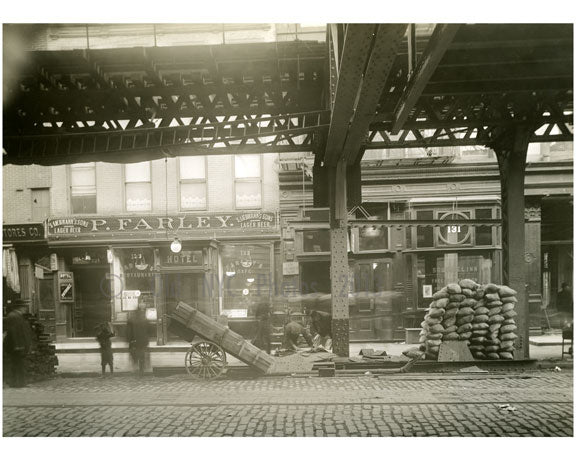 Bowery - east side - between Grand & Broome Street 1915 Old Vintage Photos and Images