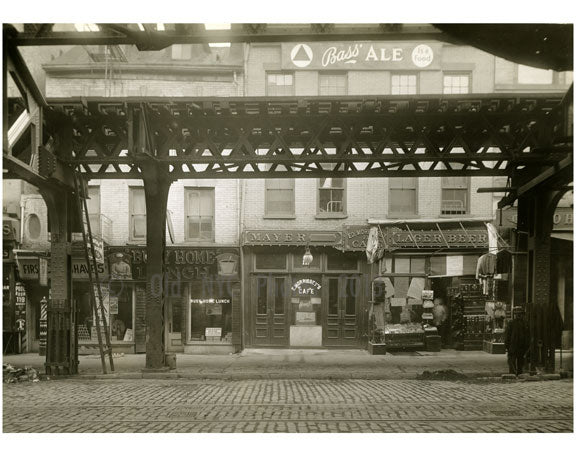 Bowery - east side - between Grand Street & Hester Street 1915 Old Vintage Photos and Images