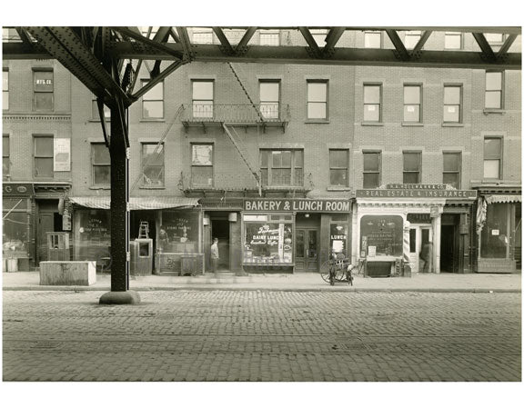 Bowery - east side - between Houston & Stanton Street 1915 Old Vintage Photos and Images