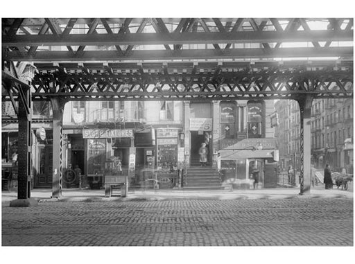 Bowery - east side - between Stanton & Rivington streets  1915 Old Vintage Photos and Images