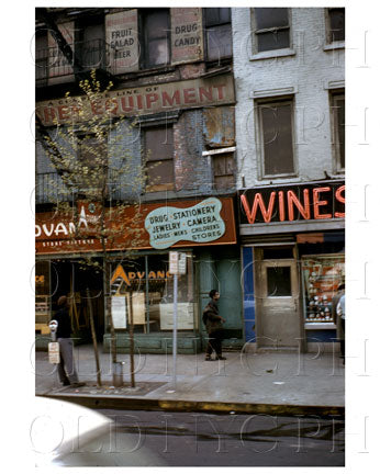 Bowery Manhattan, NYC 1959 Old Vintage Photos and Images