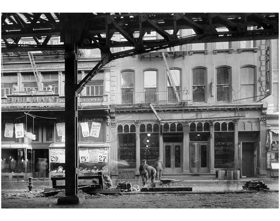 Bowery - between  Hester & Canal Street  1915