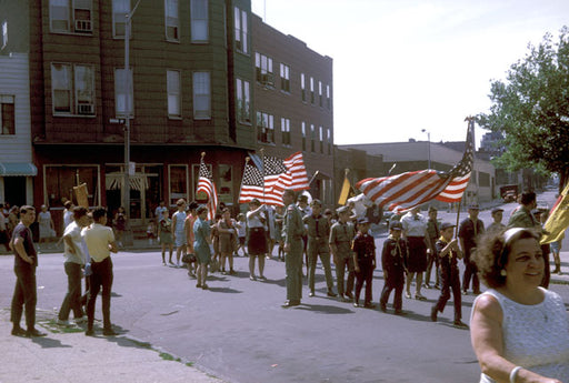 Boy Scout Parade UnionAvenue 1960 Old Vintage Photos and Images