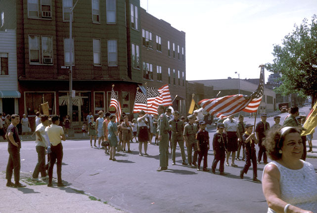 Boy Scout Parade UnionAvenue 1960 Old Vintage Photos and Images