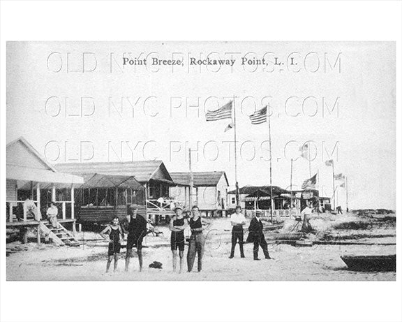 Breezy Point Beach Rockaway Point 1915 Old Vintage Photos and Images