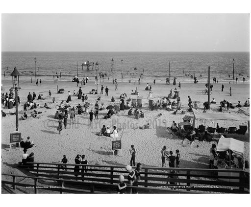 Brighton Beach Boardwalk Old Vintage Photos and Images