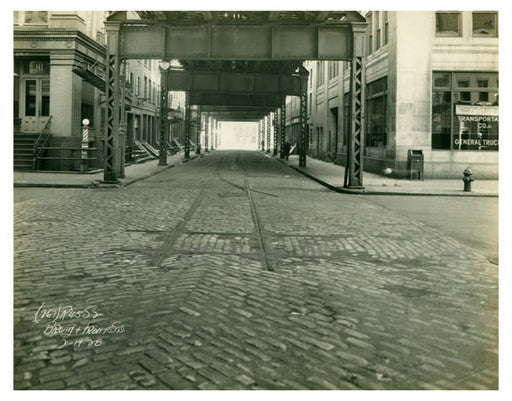 Broad St. & Front St. 1928 Old Vintage Photos and Images