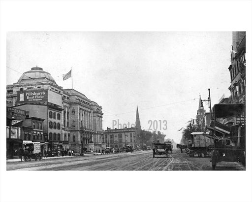 Broad Street Newark NJ 1914 A Old Vintage Photos and Images
