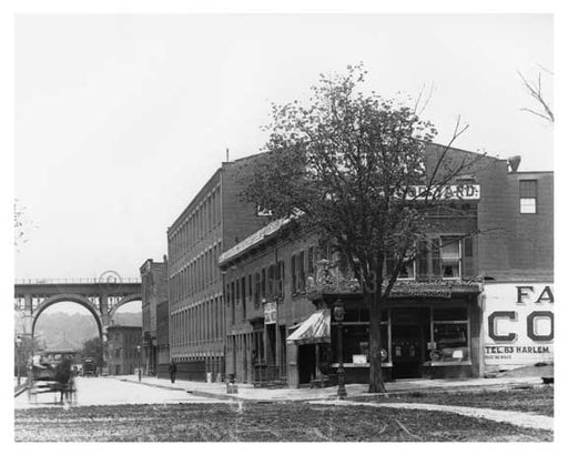 Broadway & 129th Street Manhattanville, NY 1901 C Old Vintage Photos and Images