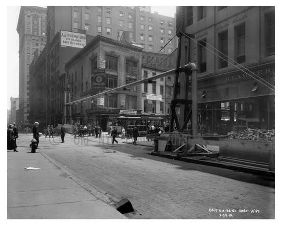 Broadway & 18th Street - Flatiron District  NY 1915 B Old Vintage Photos and Images