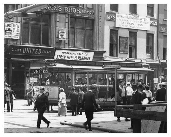 Broadway & 18th Street - Flatiron District  NY 1915 C Old Vintage Photos and Images