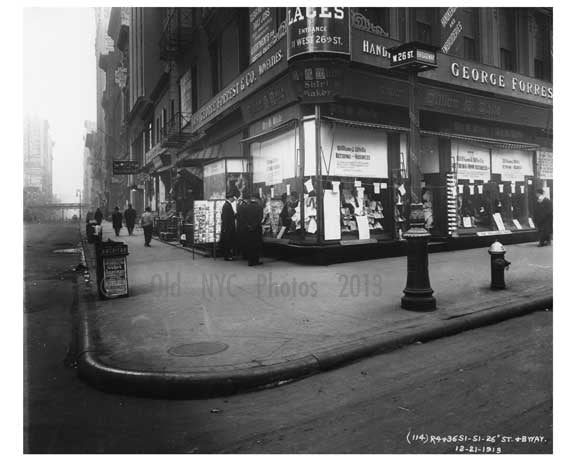 Broadway & 26th Street - Flatiron District  NY 1915 A Old Vintage Photos and Images