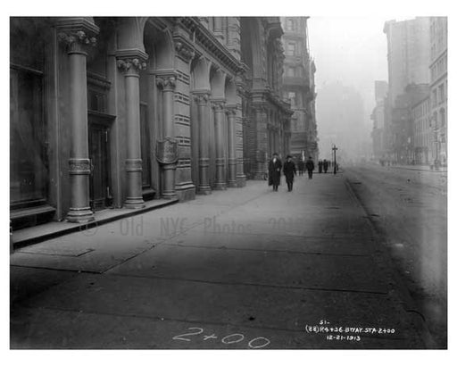 Broadway & 36th Street -  Midtown Manhattan  NY 1913 NYC Old Vintage Photos and Images