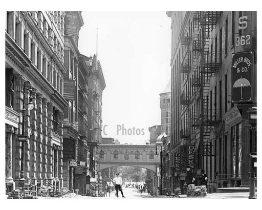 Broadway & Franklin Street  1912 - Tribeca Downtown Manhattan NYC D Old Vintage Photos and Images