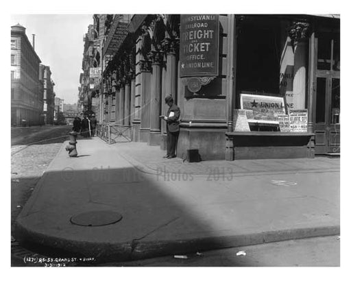 Broadway & Grand Street 1912 - Soho  Manhattan NYC A Old Vintage Photos and Images