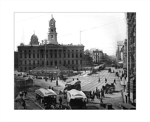 Broadway & Greenwood Trolleys Old Vintage Photos and Images