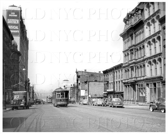 Broadway Gretsch Building Williamsburg, 1947 Old Vintage Photos and Images