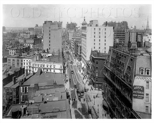 Broadway North from 26th St Manhattan NYC 1903 Old Vintage Photos and Images