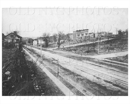 Broadway North from West 181st St Manhattan NYC 1901 Old Vintage Photos and Images