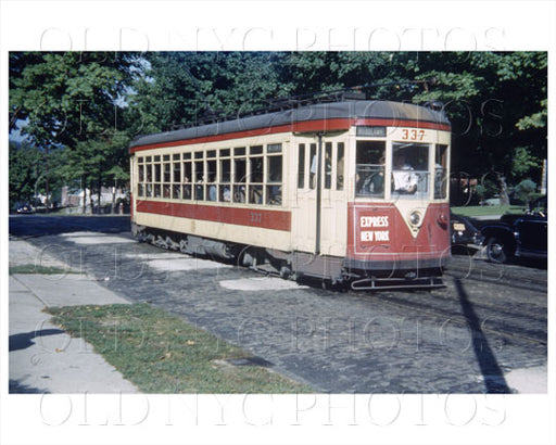 Yonkers Trolley 1965 Old Vintage Photos and Images